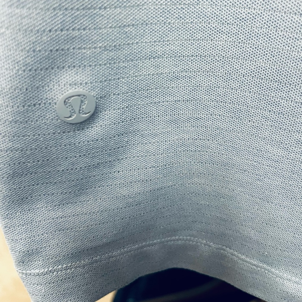 Lululemon - Men's Evolution Short-Sleeve Polo Shirt - Sky Blue - Picture 4 of 4